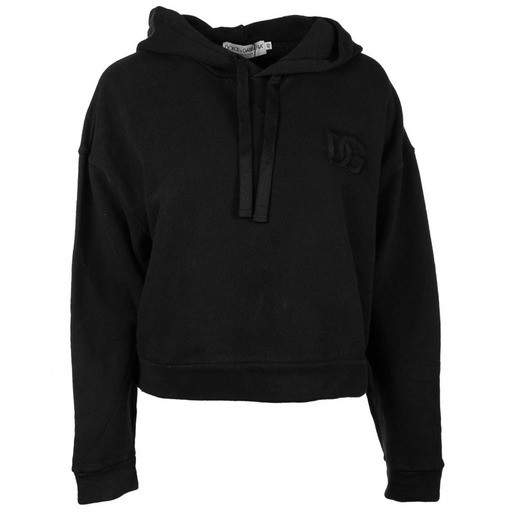 Dolce and Gabbana HOODED SWEATSHIRT BLACK