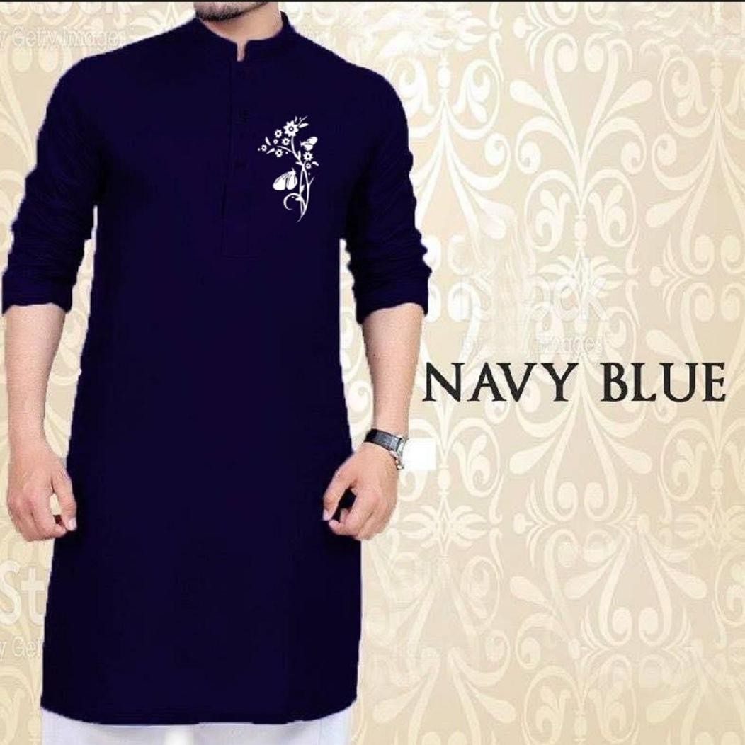 Mens Fashionable High Quality Comfortable Panjabi Kurta