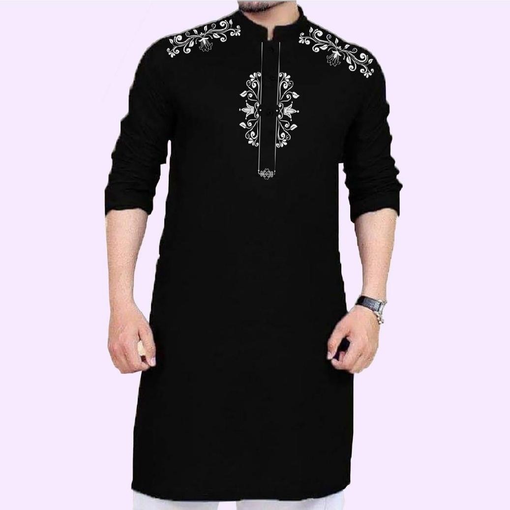 Mens Fashionable High Quality Comfortable Panjabi Kurta