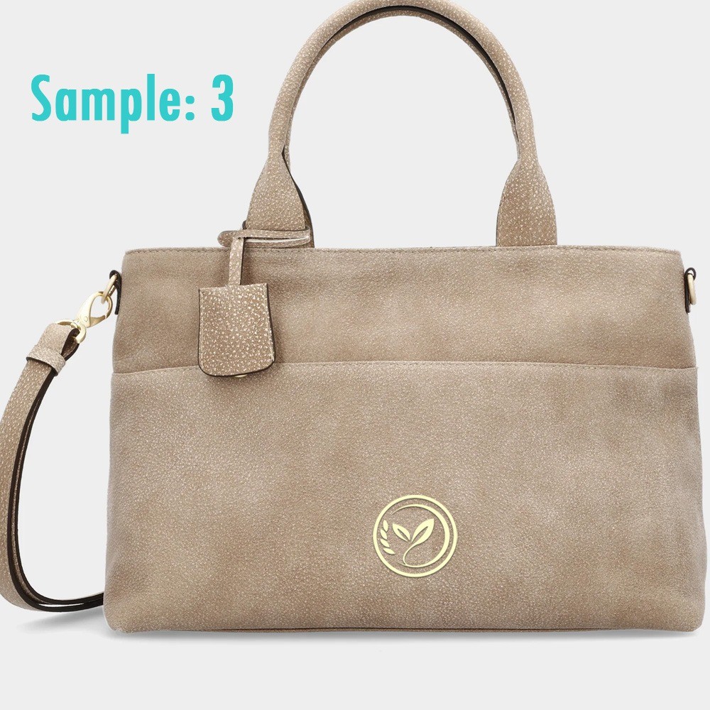 ? Luxurious Croc-Embossed Leather Bag