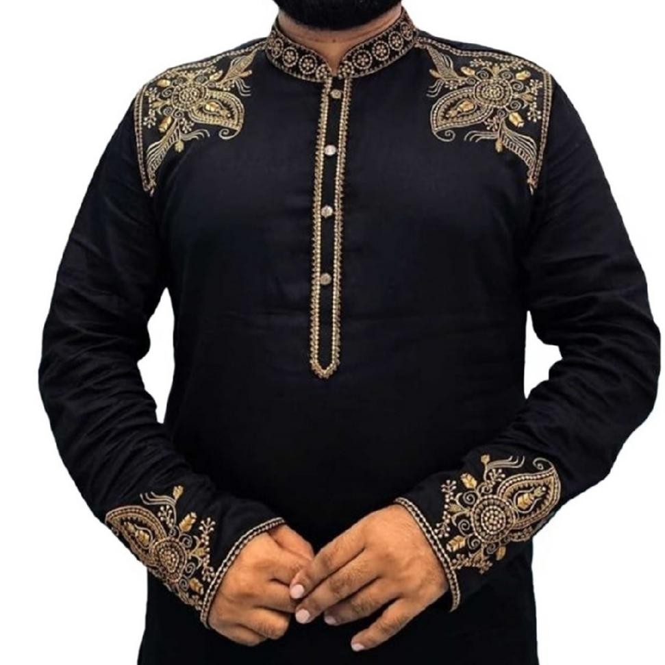 Mens Fashionable High Quality Comfortable Panjabi Kurta