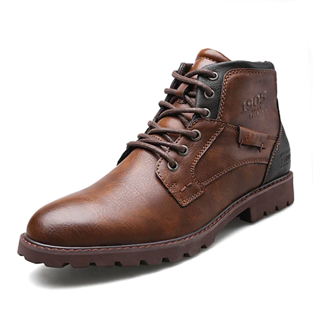 Men's Boots Combat Boots Casual British Outdoor