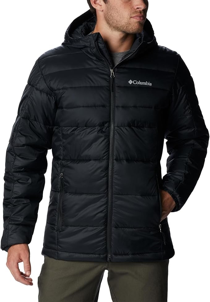 Columbia Men's Buck Butte Insulated Hooded Jacket Puffer Jacket with Hood